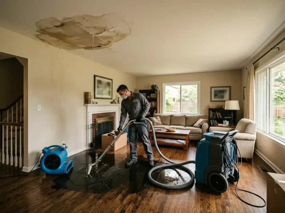 attic-pipe-burst-ceiling-drip-008 — frequently asked questions, Water Damage Restoration & Carpet Care in Hillsboro, KS